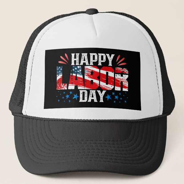 Casquette Bonne fête du travail (Devant)