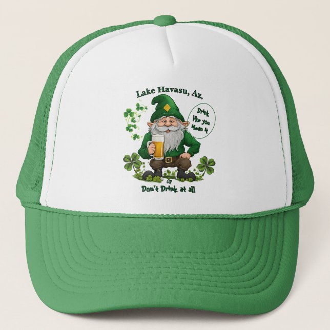 Casquette Bonne Saint Patrick's Day (Devant)