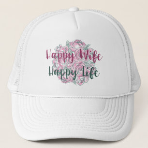 Casquette Bonne vie à la femme