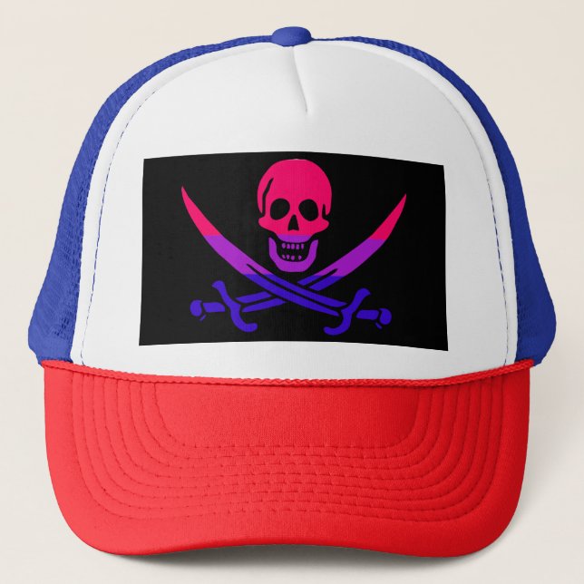 Casquette Bonnet de remorqueur de Jolly roger à indice BI (Devant)
