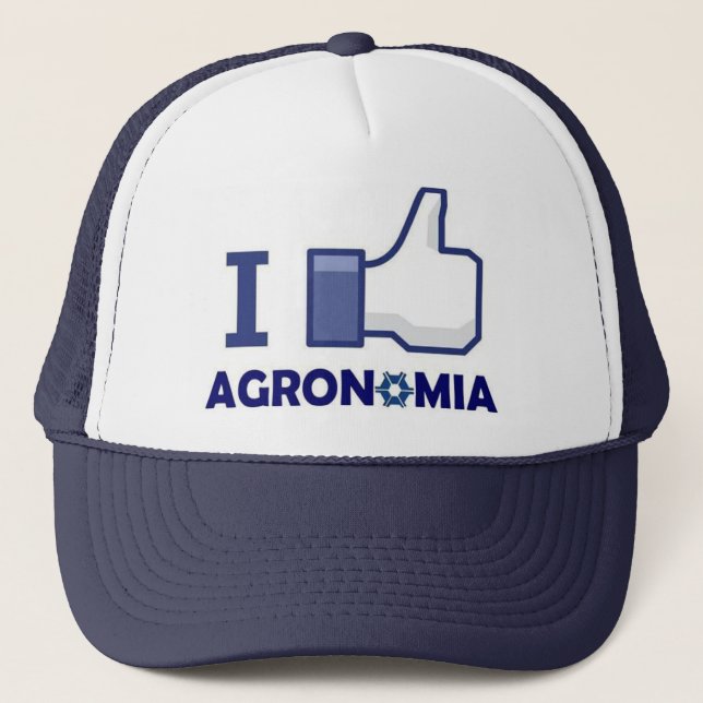 Casquette Bonnet Je tanne de l'agronomie (Devant)