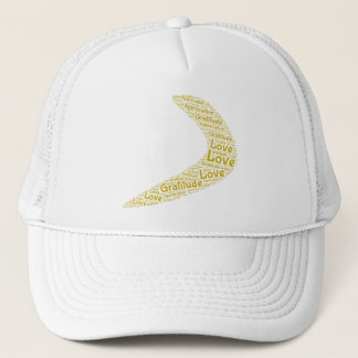 Casquette Boomerang Amour gratitude, appréciation