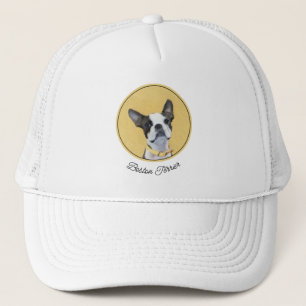 Casquette Boston Terrier Peinture - Cute Original Chien Art