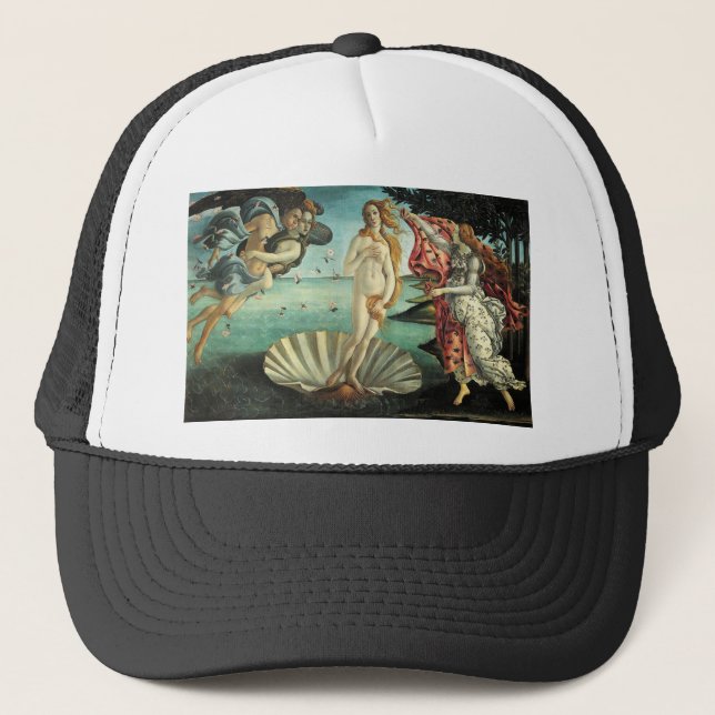 Casquette Botticelli - naissance de Vénus (Devant)