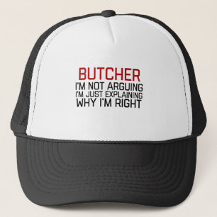 Casquette boucher