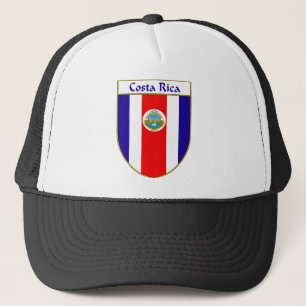 Casquette Bouclier de drapeau du Costa Rica