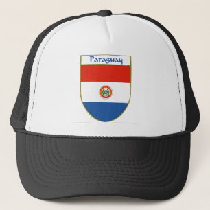 Casquette Bouclier de drapeau du Paraguay