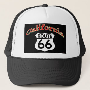 Casquette Bouclier de l'itinéraire 66 de la Californie