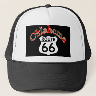 Casquette Bouclier de l'itinéraire 66 de l'Oklahoma