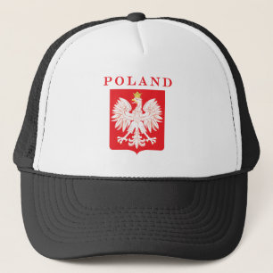 Casquette Bouclier rouge aigle polonais