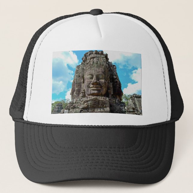 Casquette Bouddha de sourire (Devant)