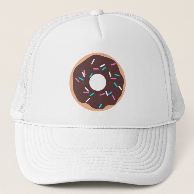 Casquette Bouillie de chocolat avec arroses (Devant)