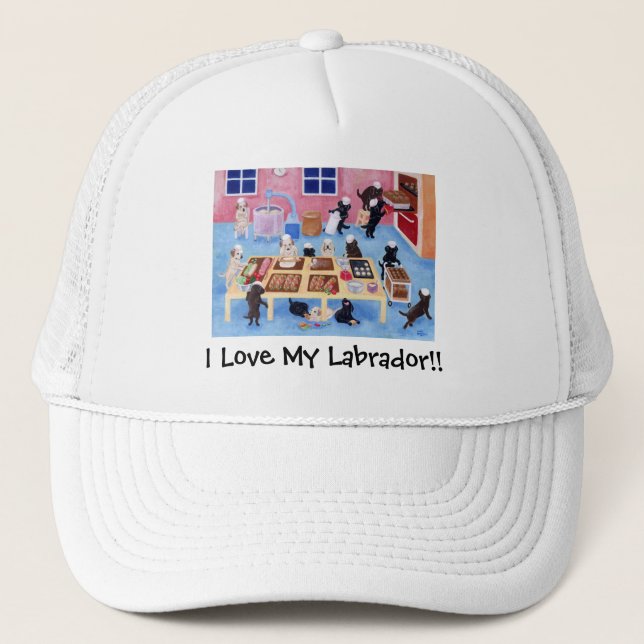 Casquette Boulangerie de Labradors (Devant)