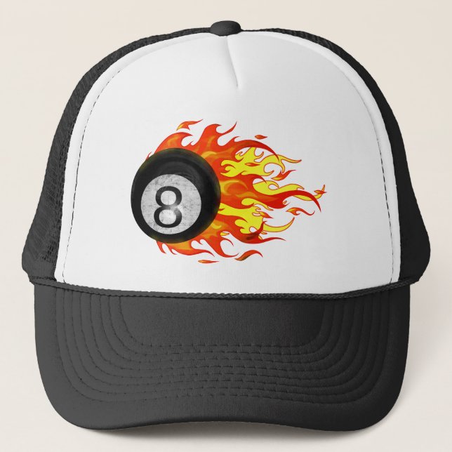 Casquette Boule 8 de flamber (Devant)