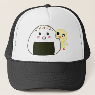 Casquette Boule de riz de Kawaii "Onigiri" avec Ejiki le