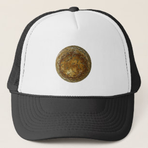 Casquette boule dorée