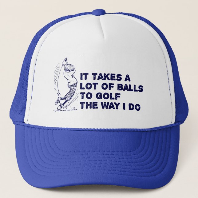 Casquette Boules de golf (Devant)