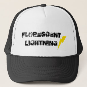 Casquette Boulon de foudre, foudre fluorescente