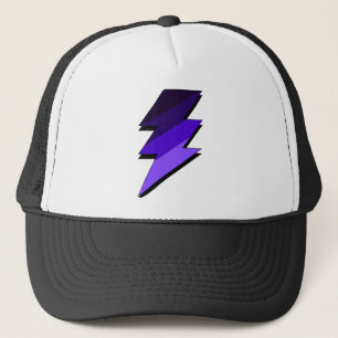 Casquette Boulon de tonnerre pourpre de foudre