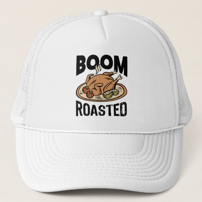 Casquette Boum rôti Thanksgiving Dons Turkey (Devant)