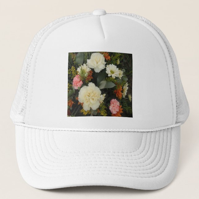 Casquette Bouquet de oeillets Chapeau (Devant)