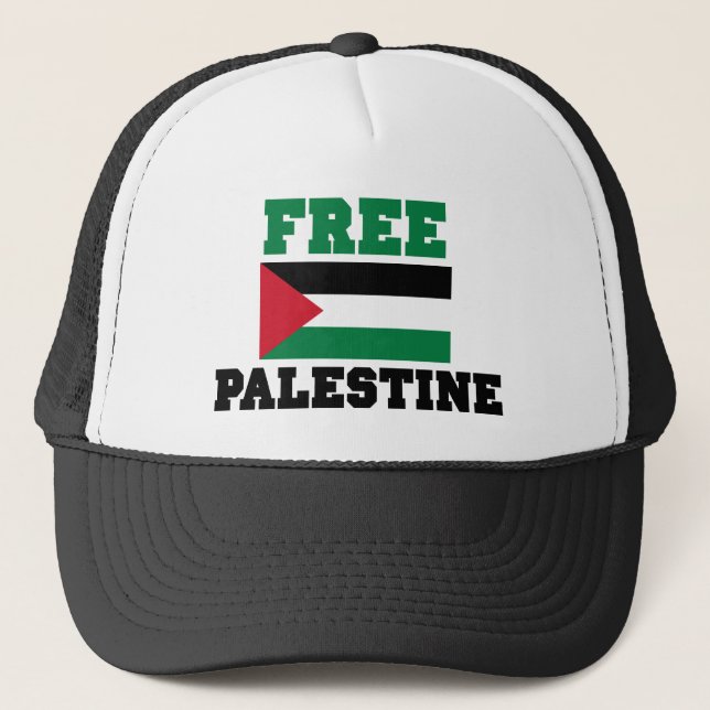 Casquette Bouton Libérer la Palestine (Devant)