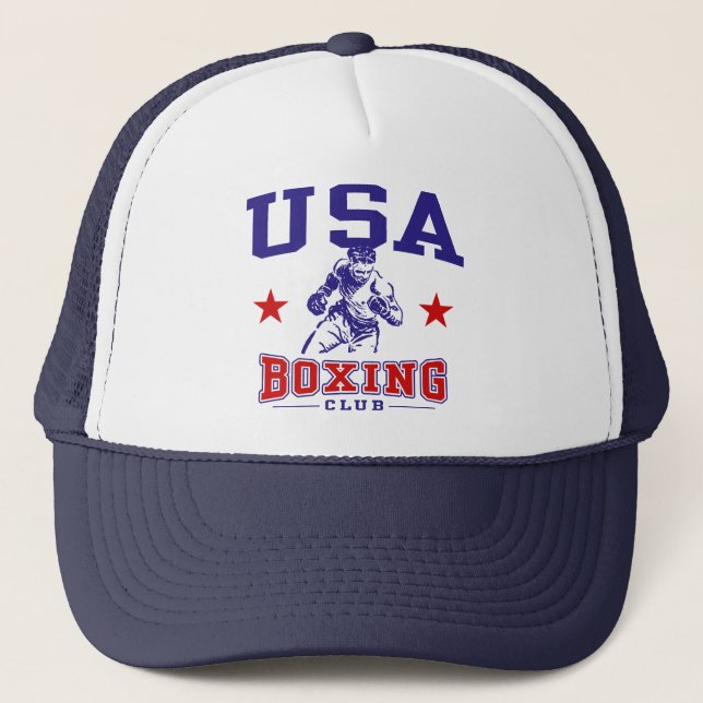Casquette Boxe USA (Devant)