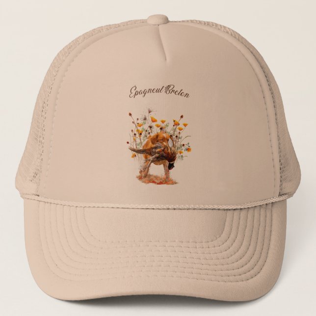 Casquette Brittany Spaniel, Chasse Pheasant Coffee Mug T-Sh (Devant)