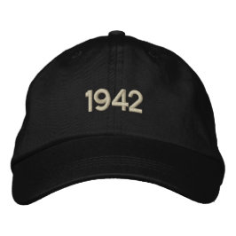 casquette brodé 1942