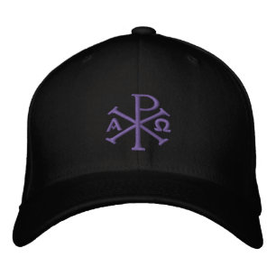 Casquette brodé Chi Rho