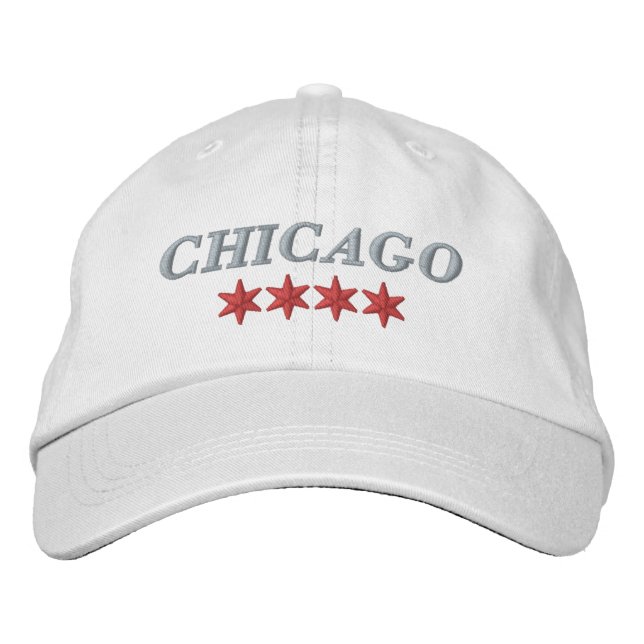 Casquette brodé de Chicago (Devant)