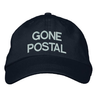 Casquette brodé de la poste