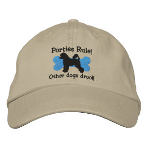 Casquette brodé de la règle des ports