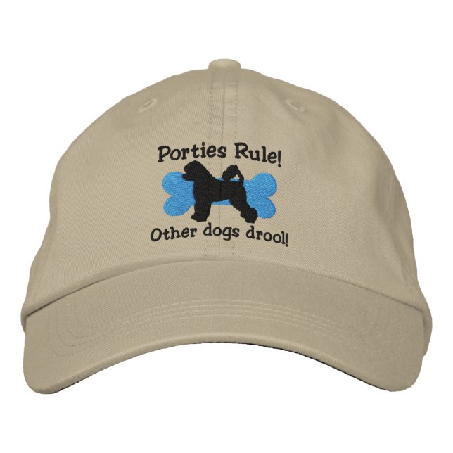 Casquette brodé de la règle des ports (Devant)
