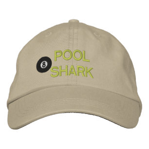 Casquette brodé de requin de piscine