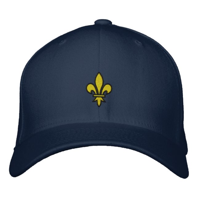Casquette brodé Fleur De Lis (Devant)