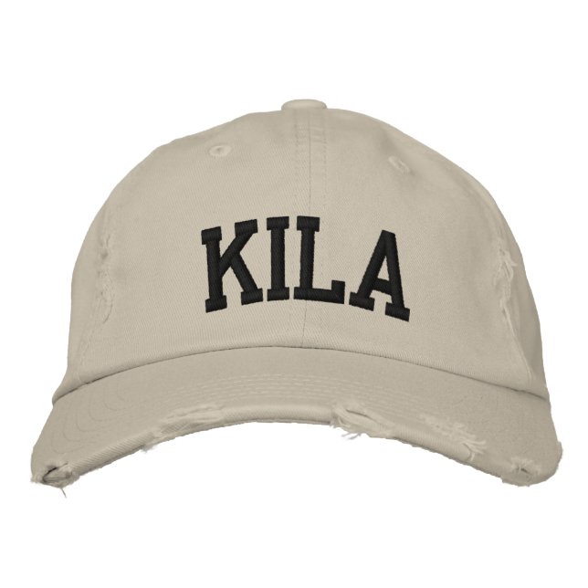 Casquette Brodé Kila (Devant)