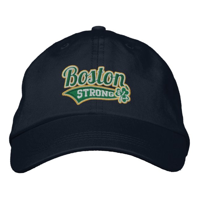 Casquette brodé par shamrock fort de stade de (Devant)