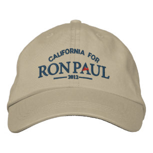 Casquette brodé personnalisable Ron Paul