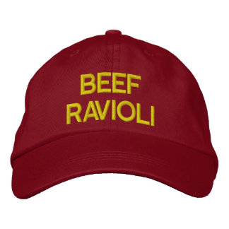 Casquette brodé Ravioli de boeuf