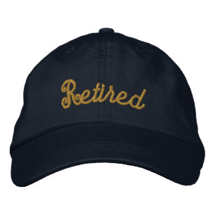 Casquette brodé retiré