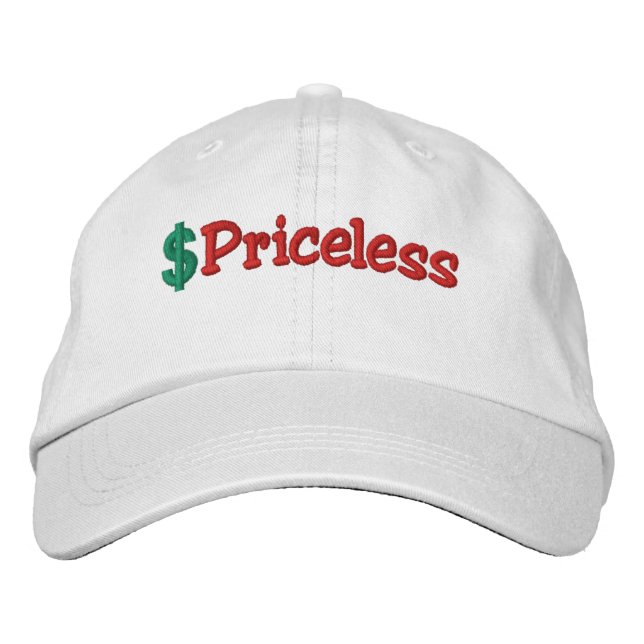 Casquette brodé sans prix (Devant)