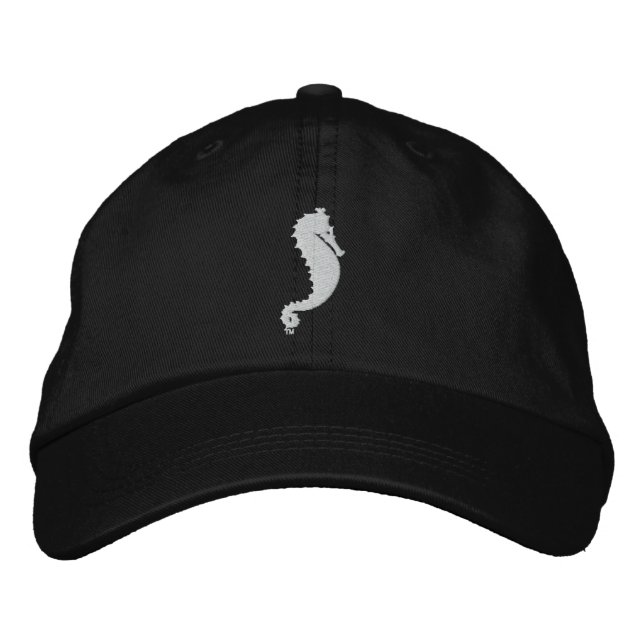 Casquette brodé Sea Ghost Noir (Devant)