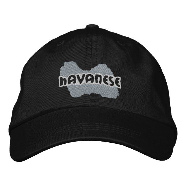 Casquette brodé Silhouette Havanais (Devant)