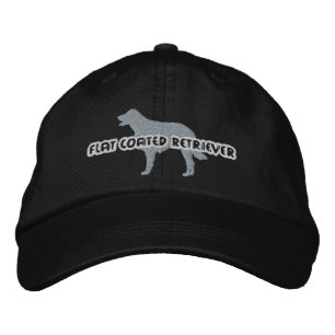 Casquette brodé Silhouette Plat Retriever