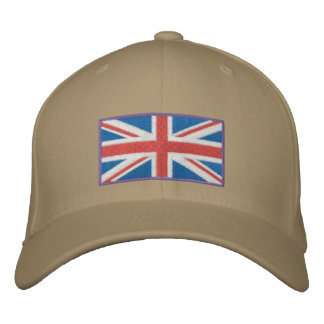casquette brodé Union Jack