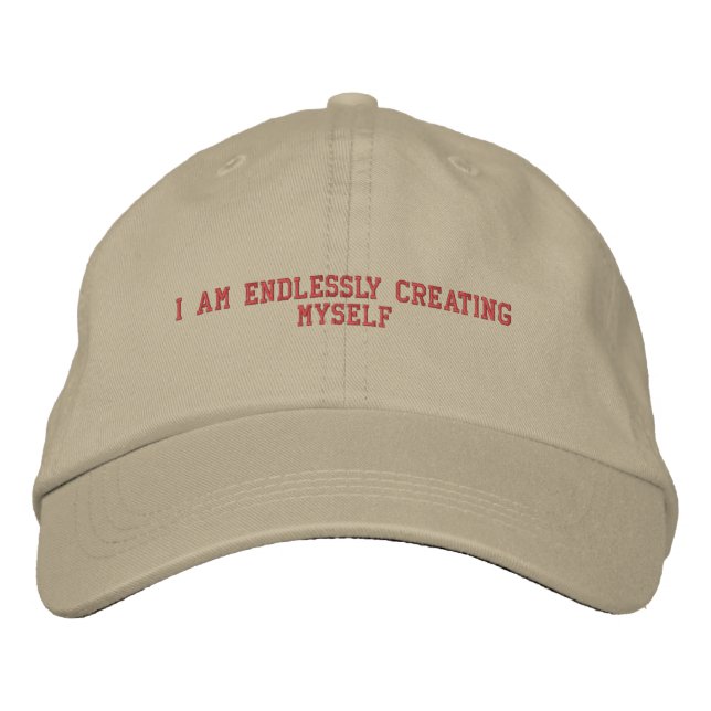 Casquette brodé, Vêtements de rechange Réglage de  (Devant)