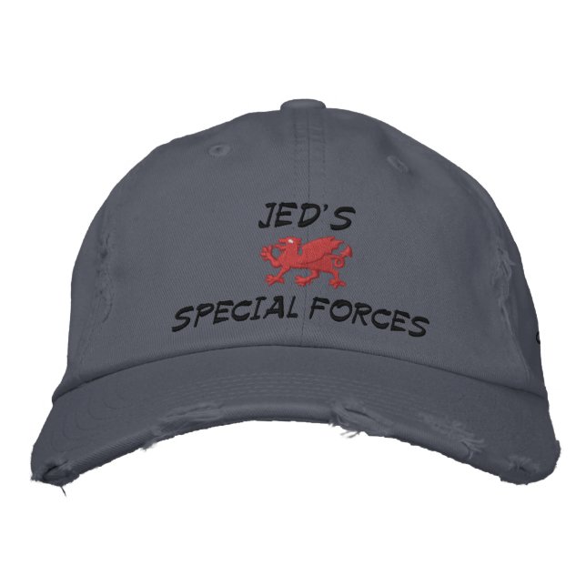 Casquette Brodée 120544813351654171, JED'S, SPECIAL... - Customisé (Devant)