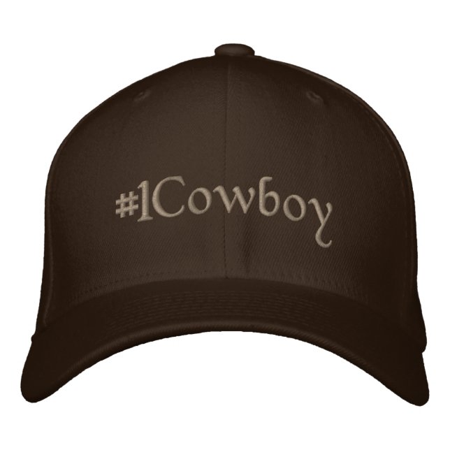 Casquette Brodée #1 Cowboy (Devant)