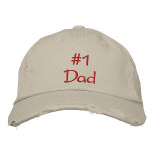 Casquette Brodée # 1 Dad Embroidered Baseball Cap